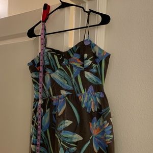 LC Lauren Conrad Tropical Printed Dress